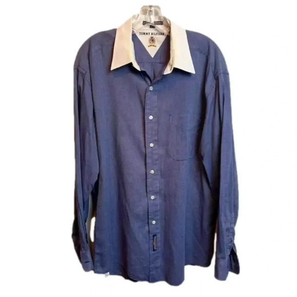 VINTAGE 1997 Tommy Hilfiger button down shirt. - Picture 1 of 9